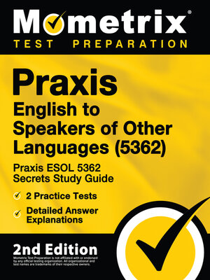 cover image of Praxis English to Speakers of Other Languages (5362)
